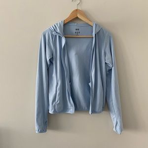 Uniqlo AIRISM mesh hoodie